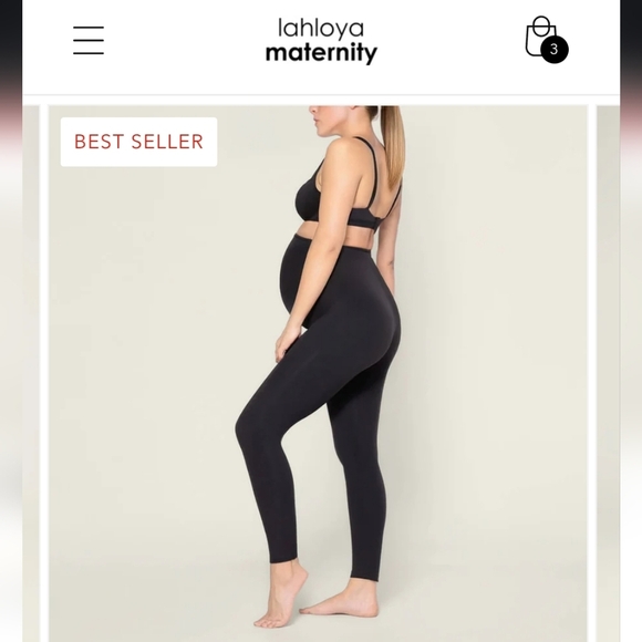 Lahloya XL Classic Black Women's Pants - Picture 2 of 6